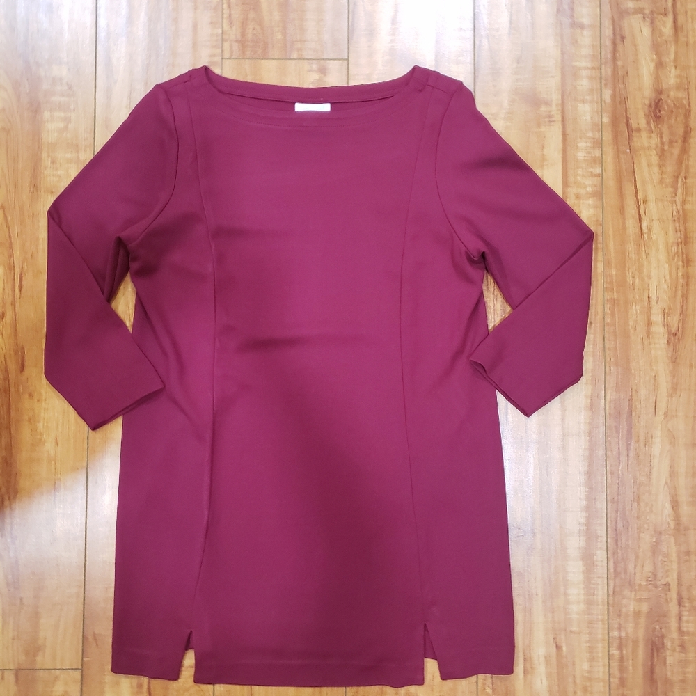 JJill Maroon  Dress - Picture 5 of 9